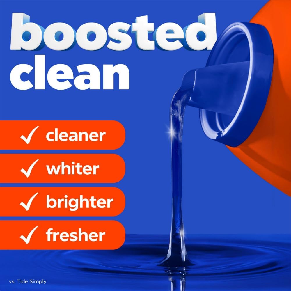 Tide HE Turbo Clean Liquid Detergent, Original Scent, 64 Loads, 2.72 L - view 3
