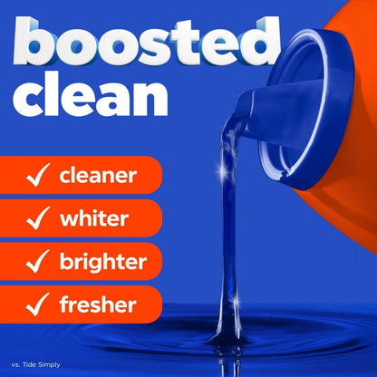 Tide HE Turbo Clean Liquid Detergent, Original Scent, 64 Loads, 2.72 L - view 3