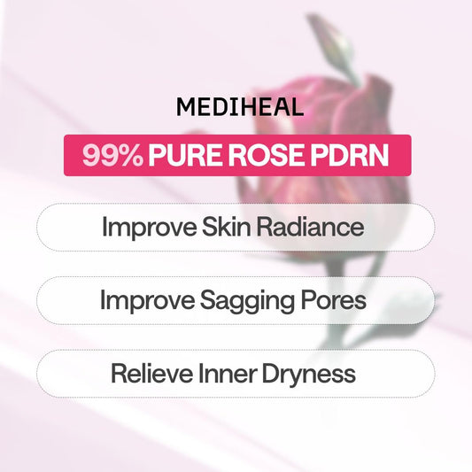 Mediheal Rose PDRN Essential Face Sheet Masks, 10 Pack - view 2