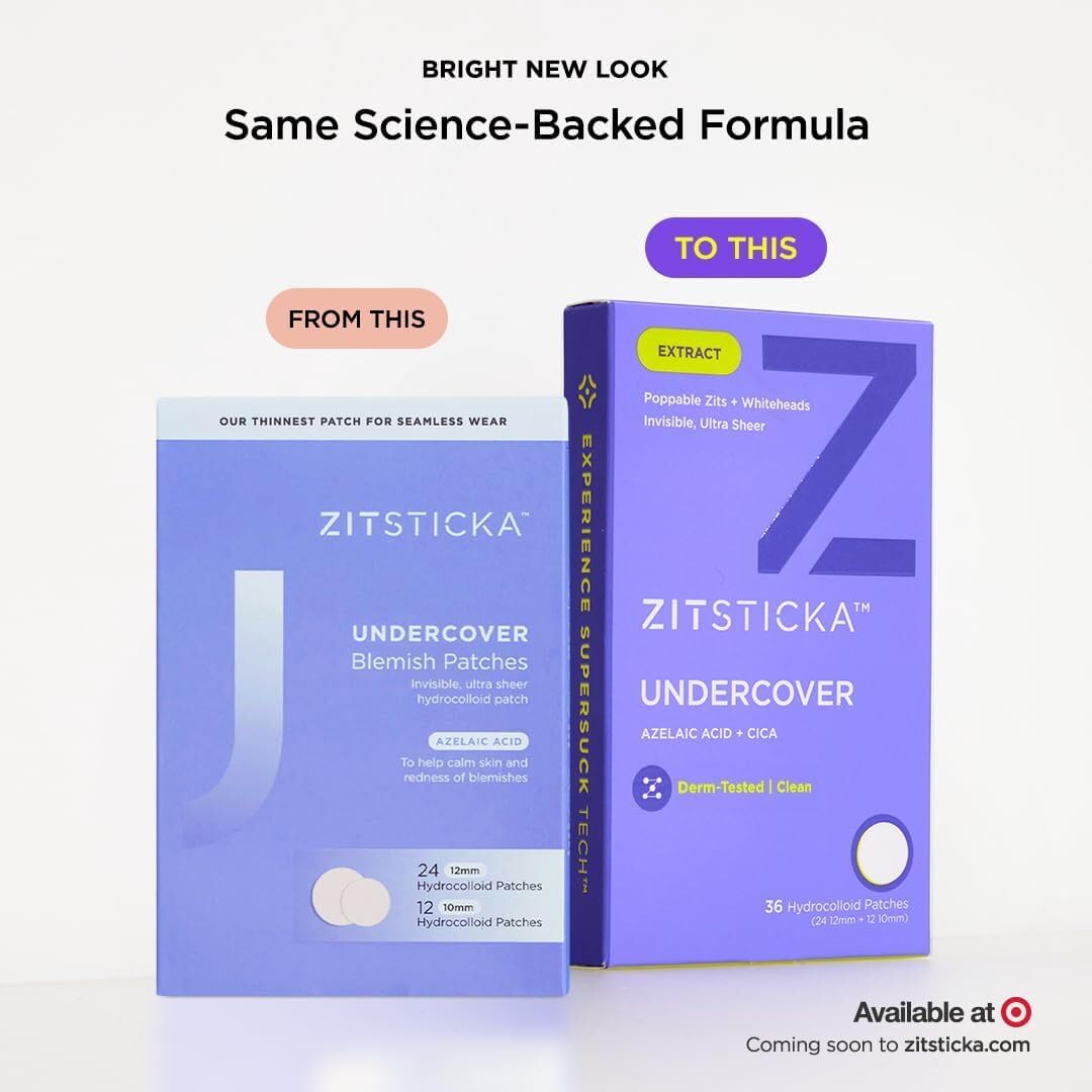ZitSticka Invisible Pimple Patches Hydrocolloid Spot Patches, 36 Count - view 4