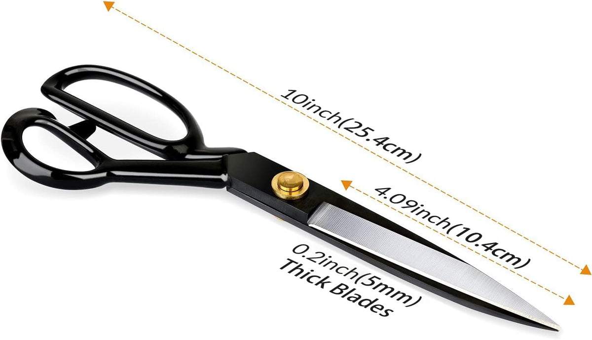 Proshear 10 Inch Heavy Duty Fabric Scissors with Measuring Tape - view 6