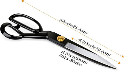 Proshear 10 Inch Heavy Duty Fabric Scissors with Measuring Tape - view 6