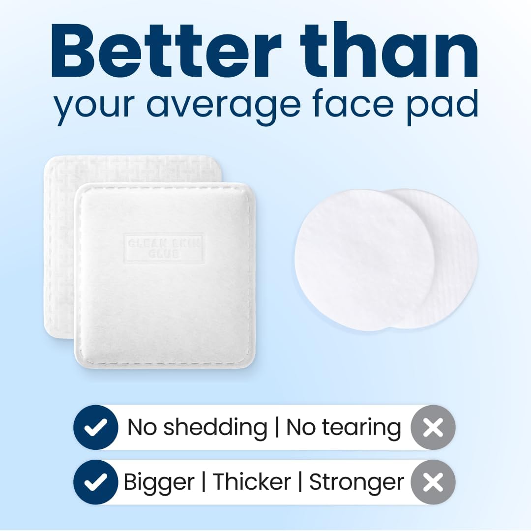 Clean Skin Club Clean² Pads 2.0 Extra Large Triple-Layer Face Pads - view 3