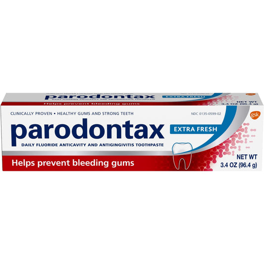 Parodontax Bleeding Gums Toothpaste, Extra Fresh, 3.4 oz