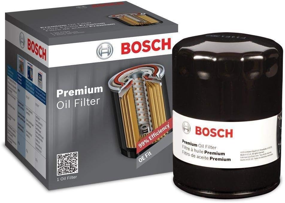 Bosch 3330 Premium Engine Oil Filter with FILTECH Media