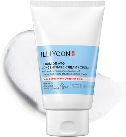 Illiyoon Ceramide Ato Concentrate Cream, 200 ml (6.76 fl oz)