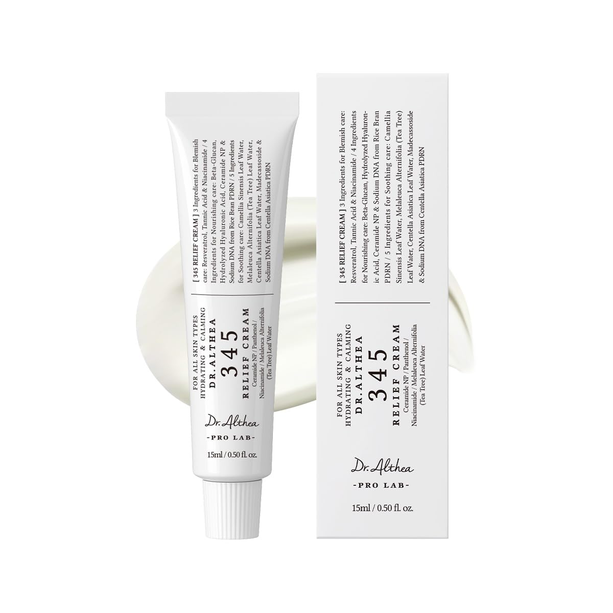 Dr.Althea 345 Relief Cream Ver.2, 0.5 fl oz (15 ml)