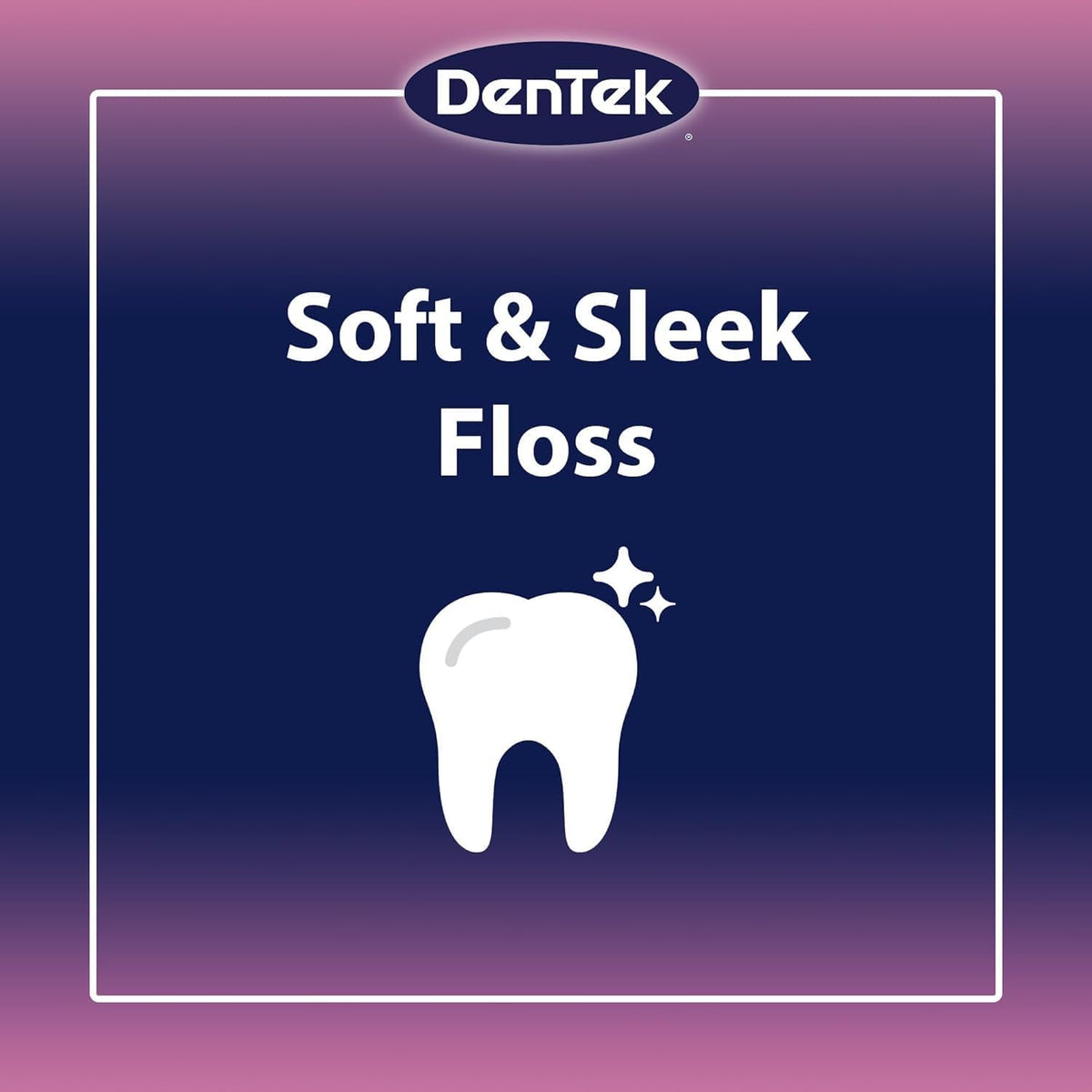 DenTek Comfort Clean Sensitive Gums Floss Picks Mint, 150 Count, Pack of 4 - view 4