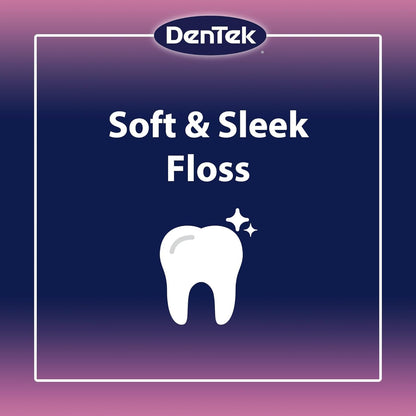 DenTek Comfort Clean Sensitive Gums Floss Picks Mint, 150 Count, Pack of 4 - view 4