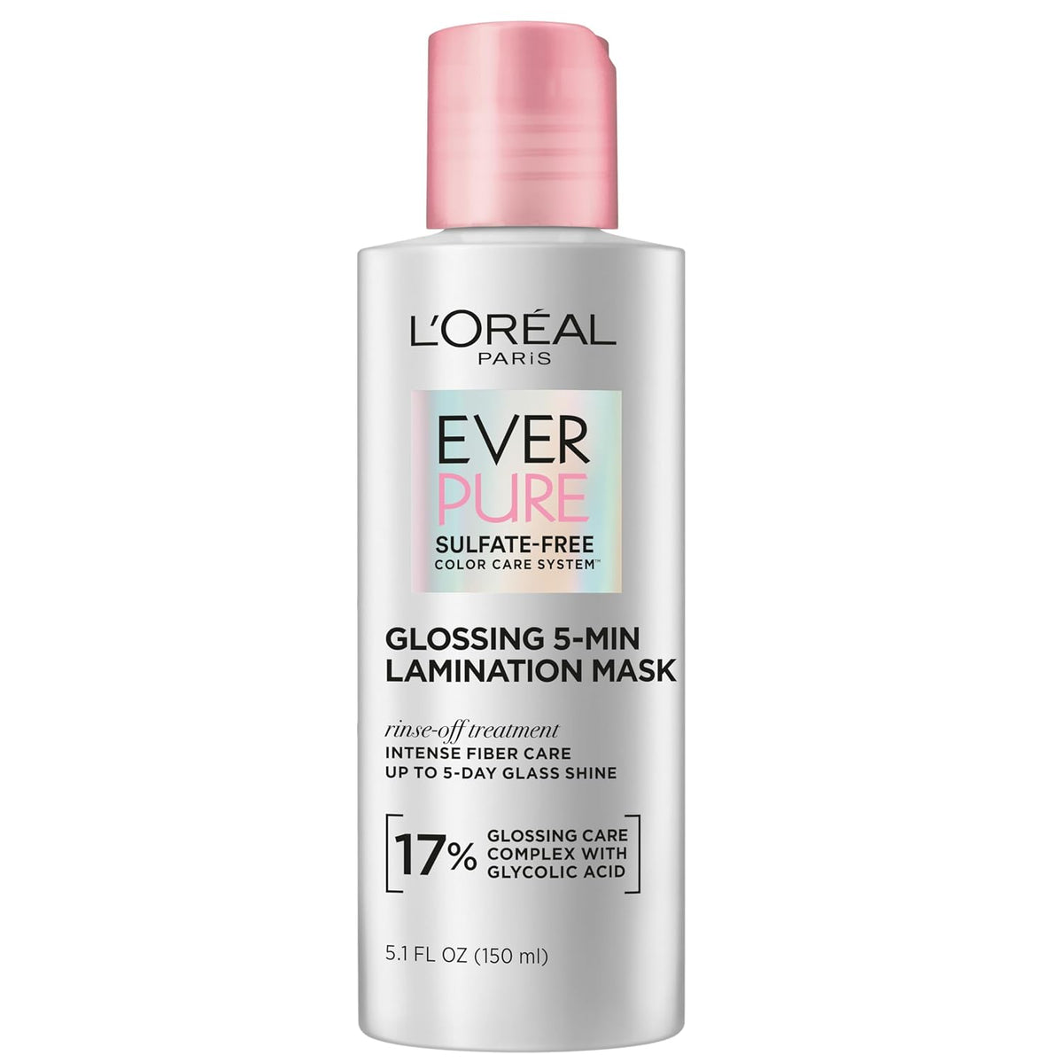 L'Oreal Paris Sulfate-Free Glossing Lamination Hair Mask, 5.1 fl oz — product view