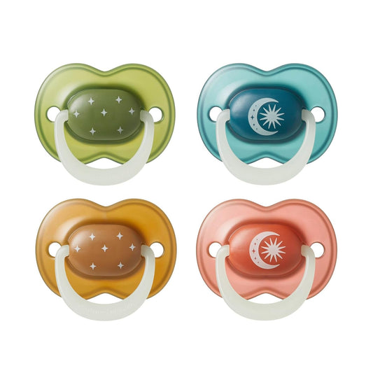 Tommee Tippee NightGlow Dummies, 18-36 Months, Silicone, Pack of 4