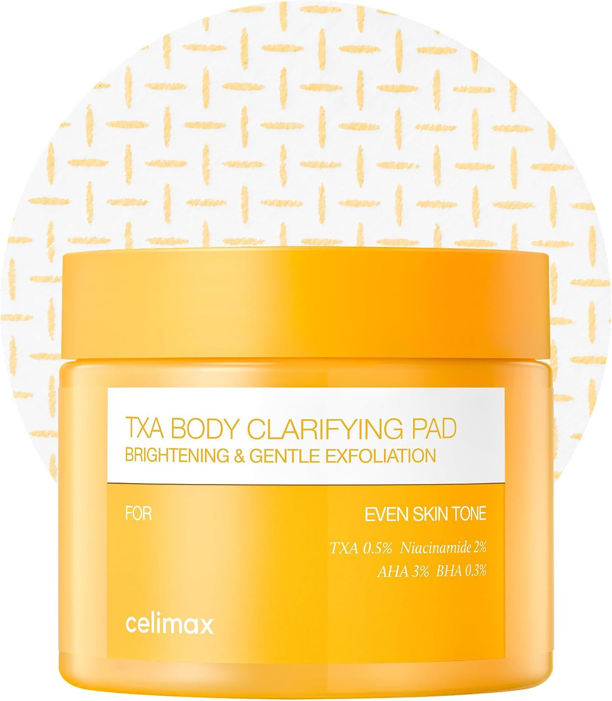 Celimax TXA Body Clarifying Pad, 50 Pads — product view