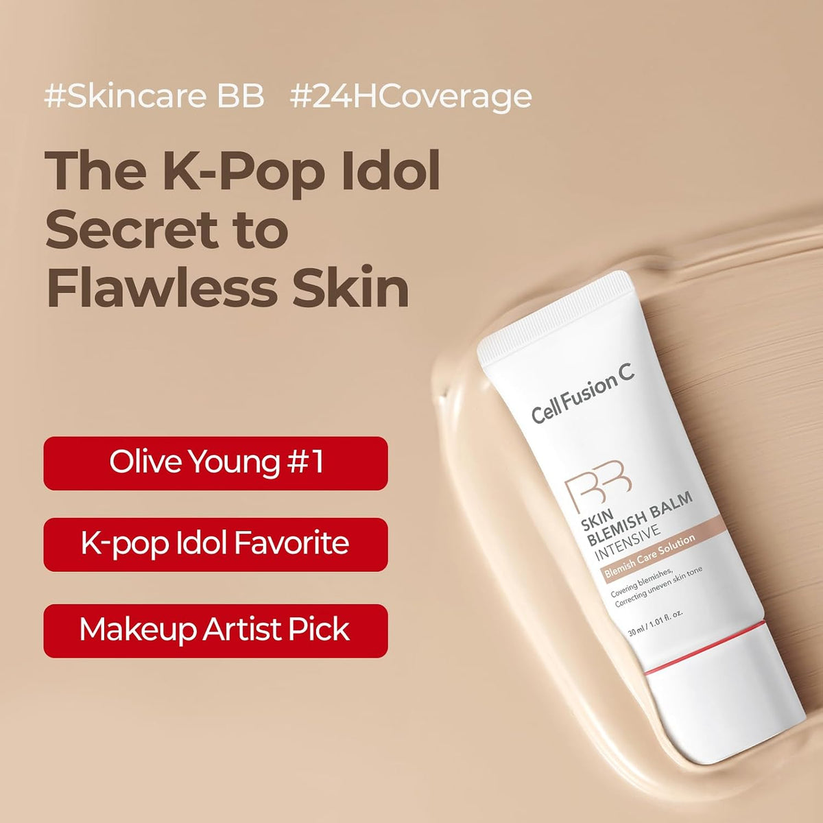 Cell Fusion C Skin Blemish Balm BB Cream Signature Beige 30 ml (1 fl oz) — alternate product view