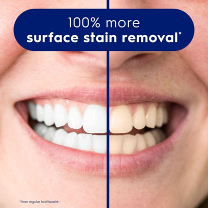 Crest Toothpaste 3D White Brilliance Vibrant Peppermint, 4.6 Oz (Pack of 3)