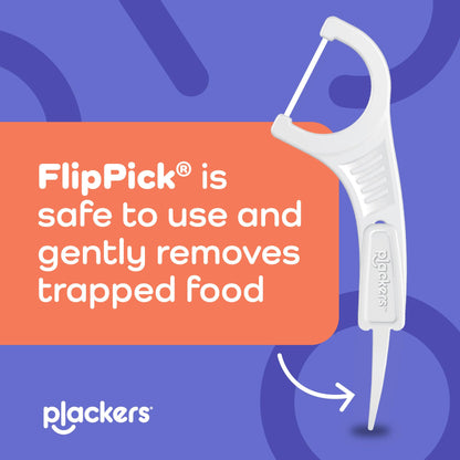 Plackers Gentle Line Floss Picks, Fresh Mint, 150 Count - view 6