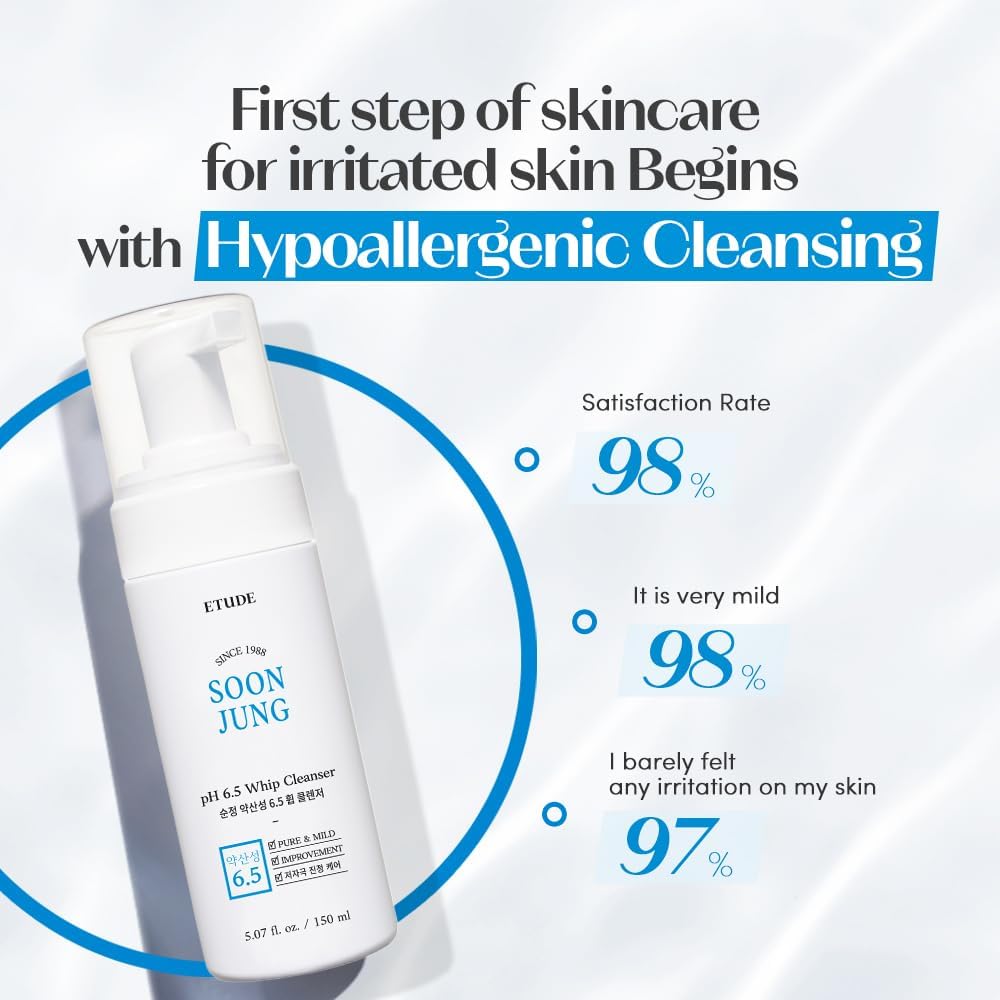 Etude SoonJung pH 6.5 Whip Cleanser 5.07 fl oz - view 4
