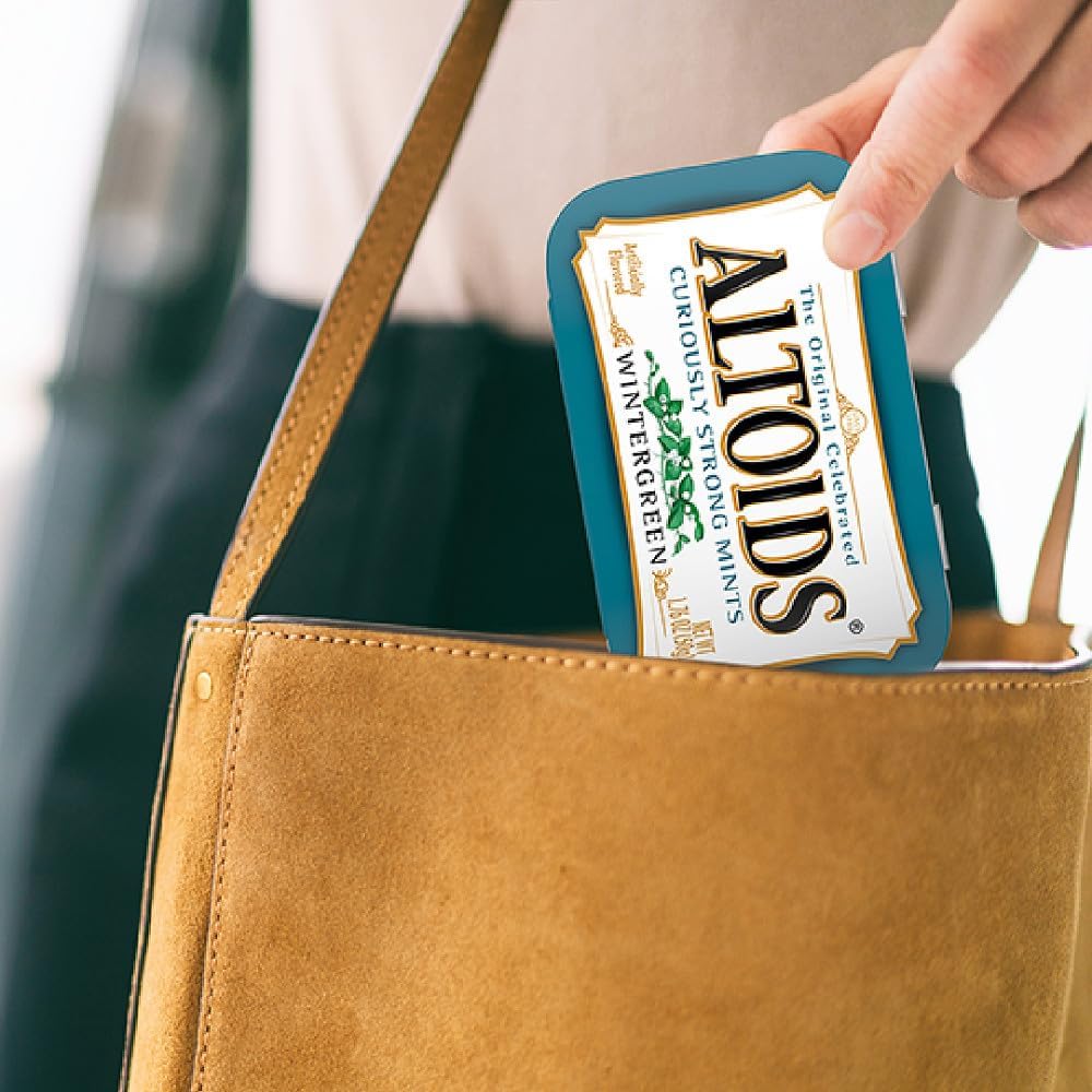 Altoids Wintergreen Curiously Strong Mints 1.76 oz Tin - view 5