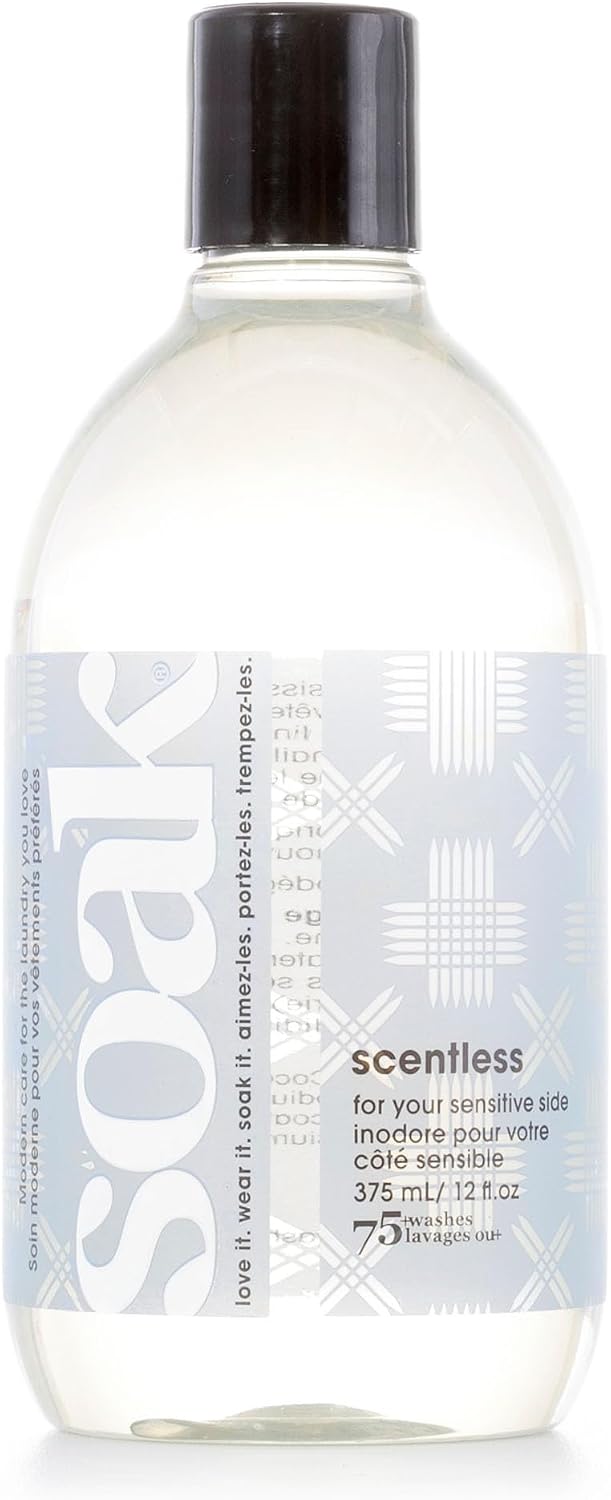 Soak No-Rinse Laundry Soap Scentless 375 ml (12 fl oz) — product view
