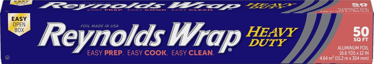 Reynolds Wrap Heavy Duty Aluminium Foil, 12 in x 50 ft (50 sq ft) — product view