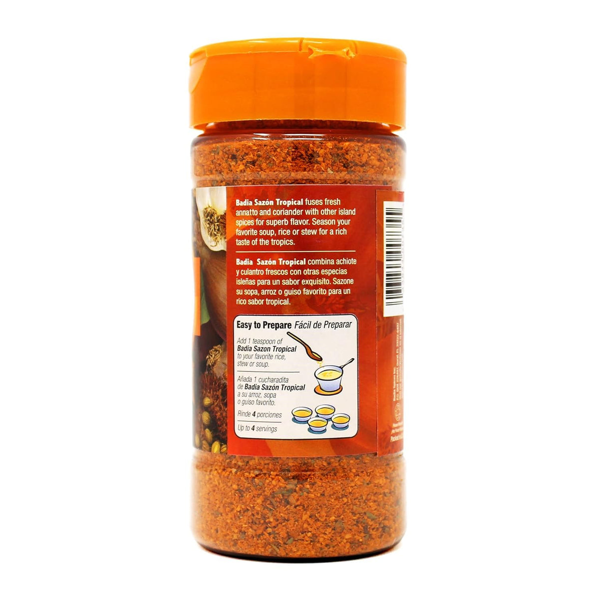 Badia Sazon Tropical Seasoning with Coriander and Annatto 191.4 g — alternate product view