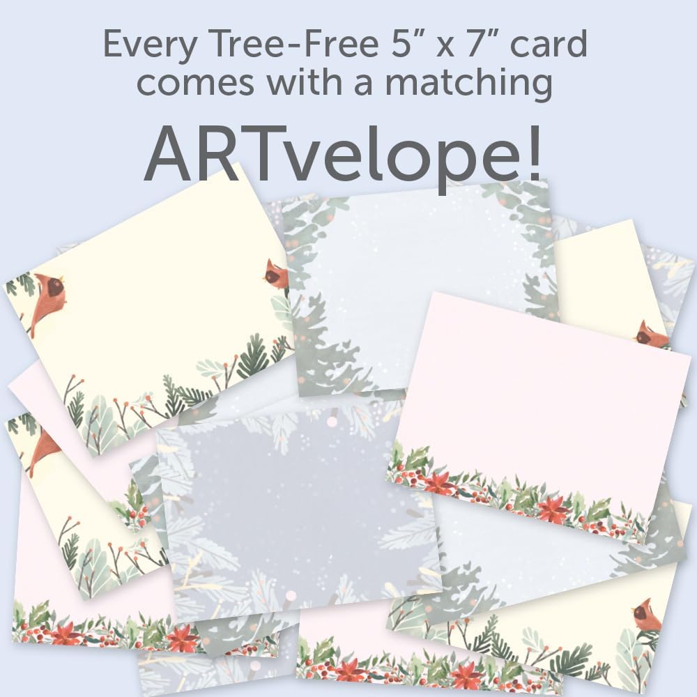 Tree-Free Greetings Christmas Card Assortment, Spirit of Christmas, 16 Pack - view 4
