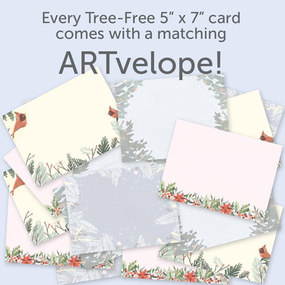 Tree-Free Greetings Christmas Card Assortment, Spirit of Christmas, 16 Pack - view 4