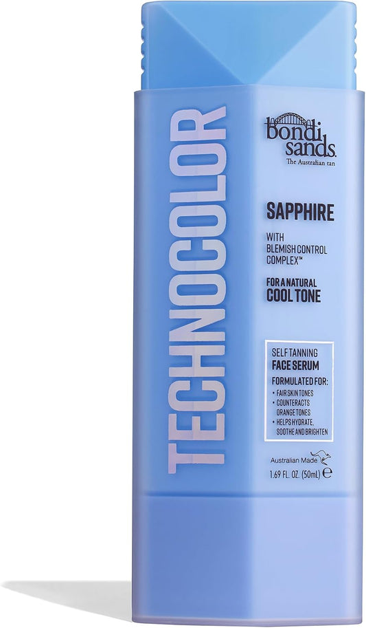 Bondi Sands Technocolor Sapphire Self-Tanning Face Serum, 50 ml
