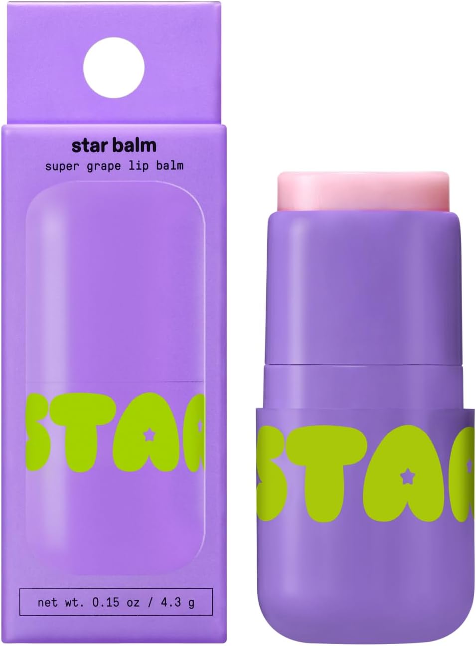 Starface Star Balm Super Grape Hydrating Lip Balm (0.15 oz)
