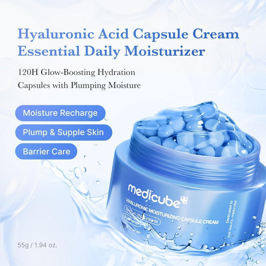 medicube Capsule Cream with Hyaluronic Acid, 120H Hydration - view 2
