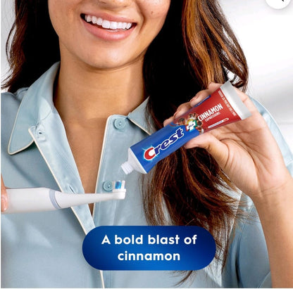 Crest Complete + Whitening Cinnamon Rush Toothpaste, 5.4 oz, Pack of 2 - view 2