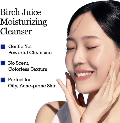 ROUND LAB Birch Juice Moisturising Cleanser for Dry Skin 150 ml - view 3