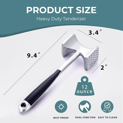 KITEXPERT Dual-Sided Meat Tenderizer Hammer - view 6