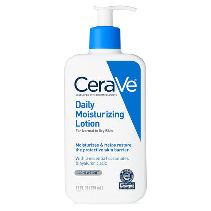 CeraVe Daily Moisturizing Lotion for Face and Body, 12 oz