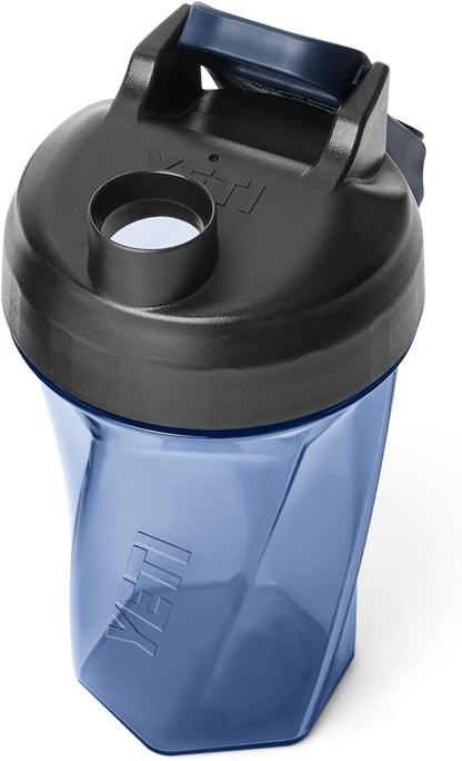 YETI Yonder 20 oz (591 ml) Leakproof Shaker Bottle in Navy - view 2
