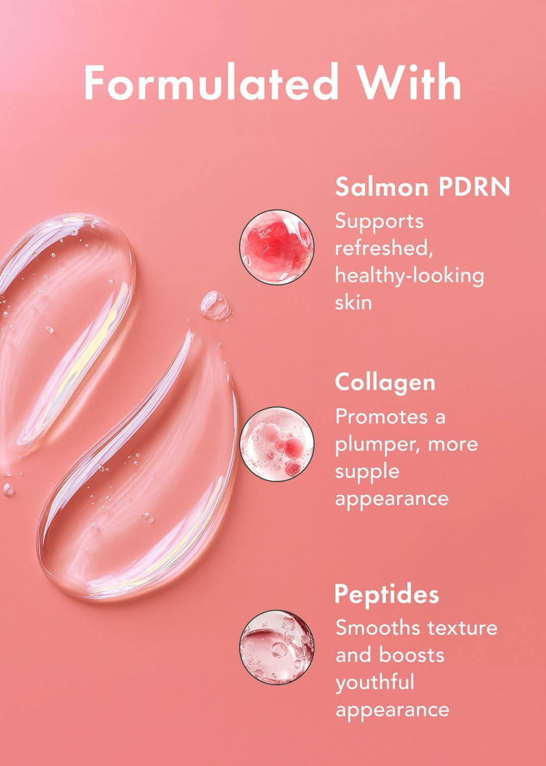 Rael PDRN Collagen Hydrogel Face Masks, Plumping & Smoothing, 4 Sheets - view 4