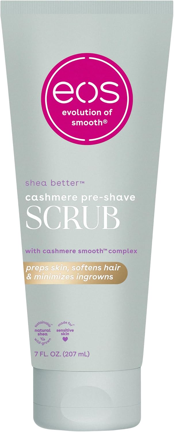 eos Cashmere Skin Pre-Shave Scrub Vanilla Cashmere 7 fl oz — product view
