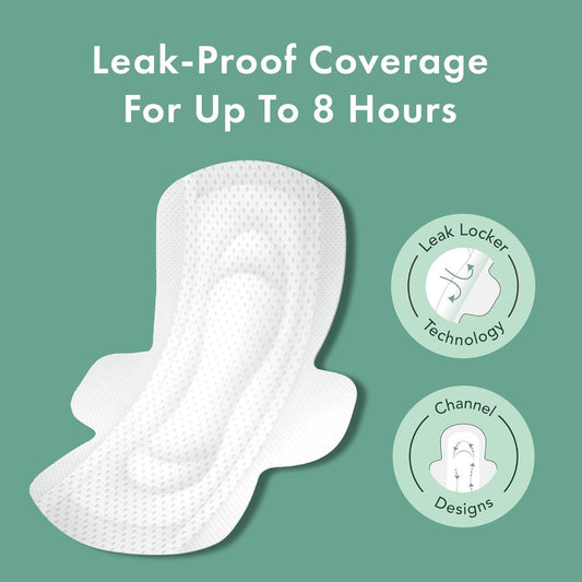 Rael Organic Cotton Cover Sanitary Towels, Regular, 28 Count - view 2