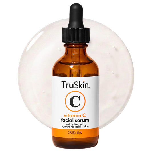 TruSkin Brightening Vitamin C Serum with Hyaluronic Acid, 2 fl oz
