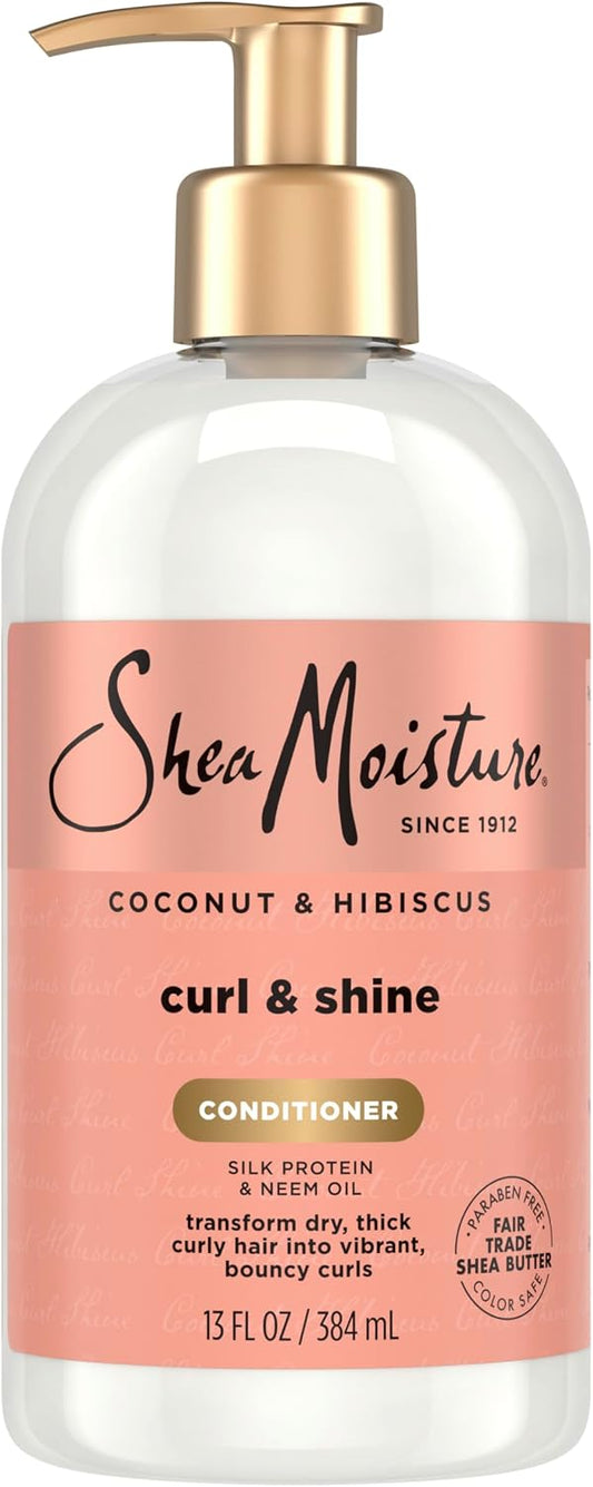 Shea Moisture Curl & Shine Coconut & Hibiscus Conditioner 13 oz