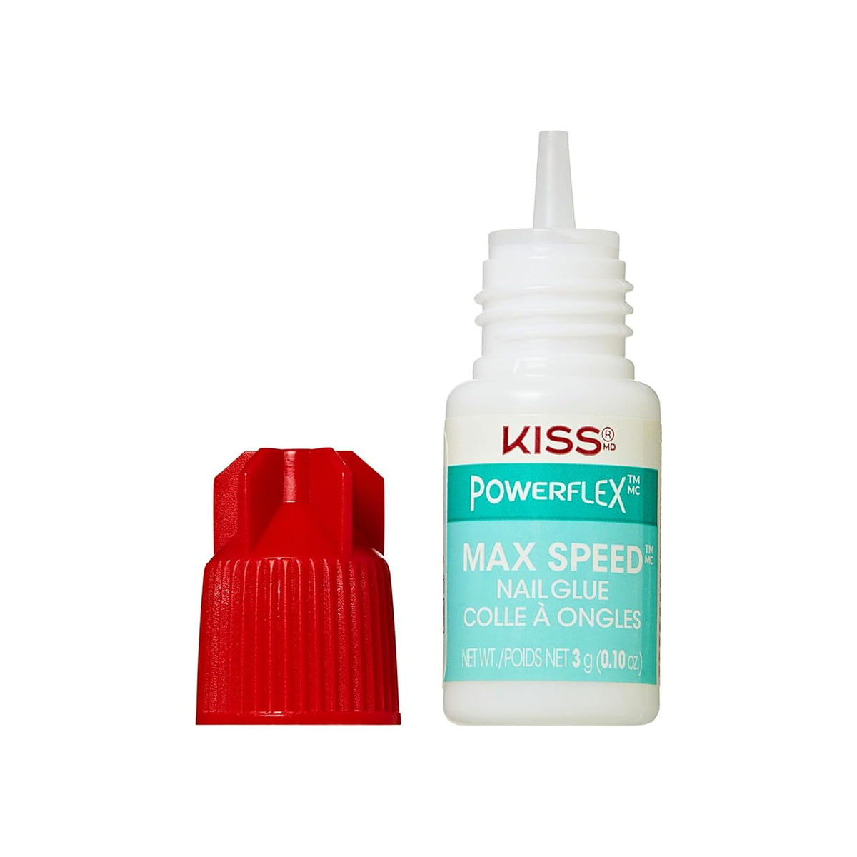 Kiss PowerFlex Maximum Speed Nail Glue with Nozzle Tip, 3 g (0.10 oz) - view 4