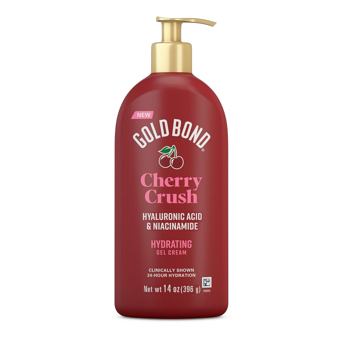 Gold Bond Cherry Crush Hydrating Gel Cream Body Lotion, 397 g (14 oz) — product view