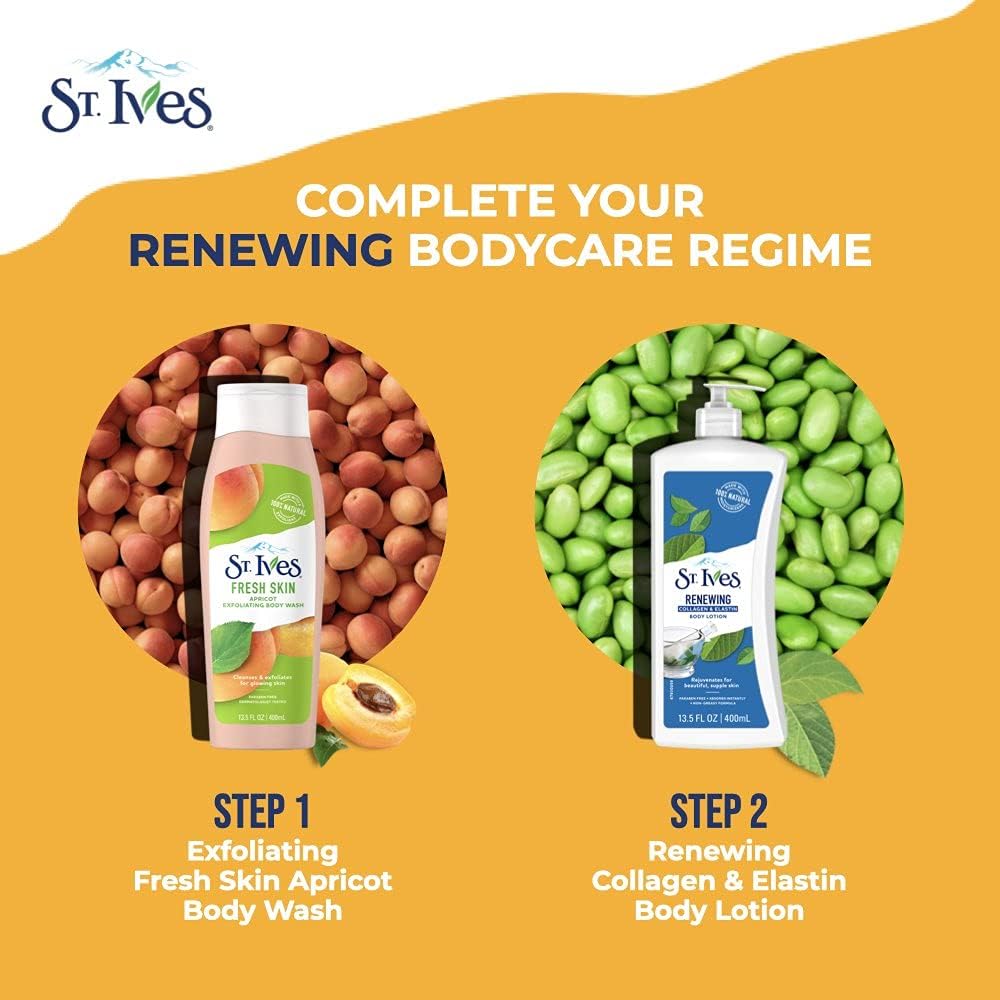 St. Ives Skin Renewing Collagen Elastin Body Lotion 621ml (21 fl oz) - view 4