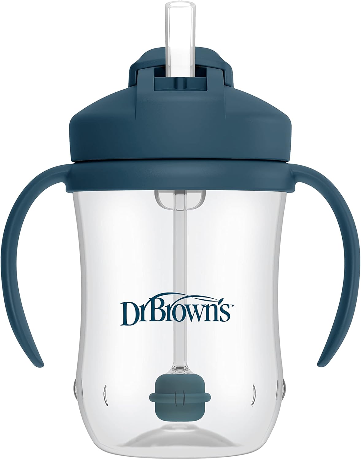 Dr. Brown's Milestones Baby's First Straw Cup 270 ml, Blue