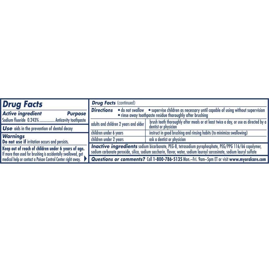 Pepsodent Complete Care Toothpaste, Original Flavor 5.5 oz, Pack of 4 - view 3
