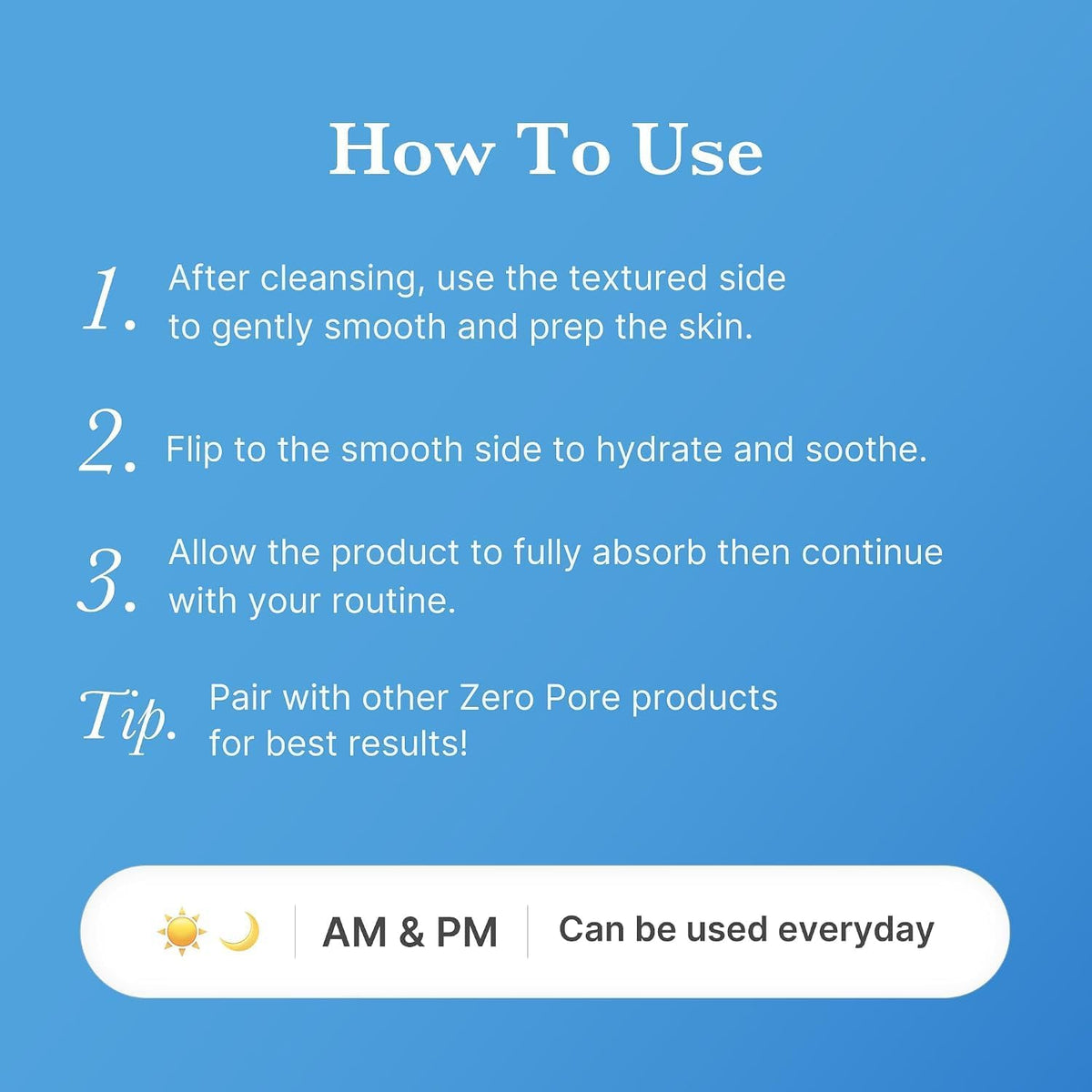 medicube Zero Pore Pad Mild 2.0 Gentle Exfoliating Toner Pads - view 6