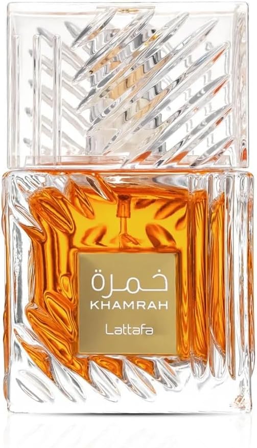 Lattafa Khamrah Eau de Parfum Spray for Men 3.4 oz
