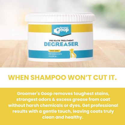 Groomer's GOOP Pre-Bath Pet Degreaser Cream 14 oz Can - view 3