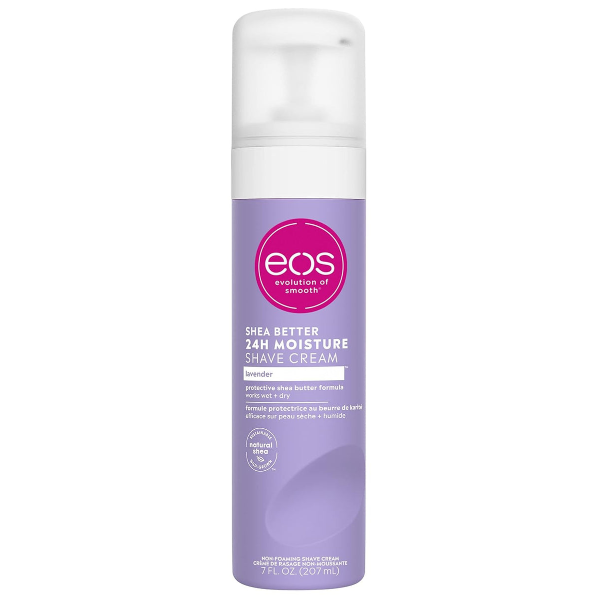 eos Ultra Moisturizing Shave Cream, Lavender Jasmine, 7 oz