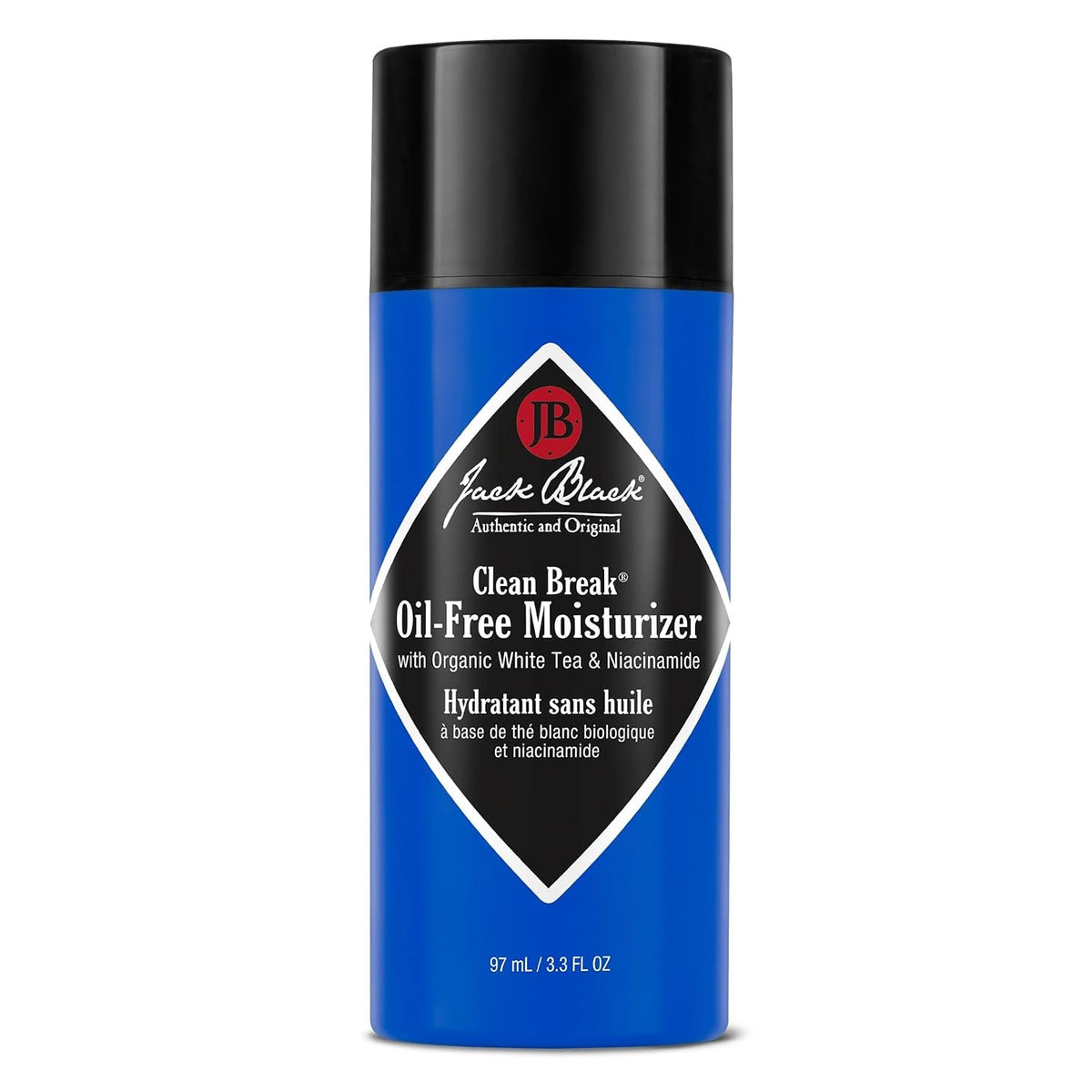 Jack Black Clean Break Oil-Free Face Moisturizer for Men 3.3 fl oz (99 ml) — product view