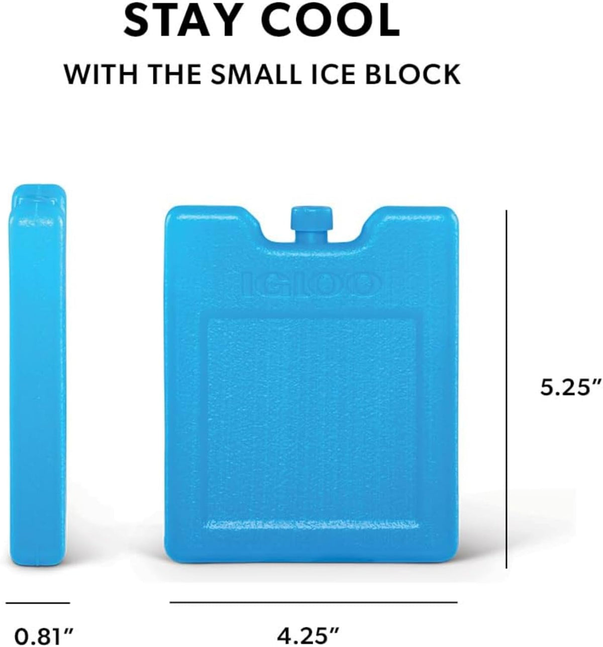 Igloo Maxcold Small Ice Block, Pack of 2, Blue - view 3